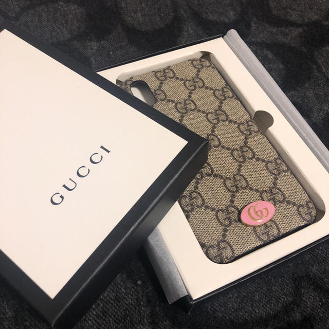 Gucci - GUCCI iPhoneX【正規品】値下げの通販 by ちゃむ's shop｜グッチならラクマ