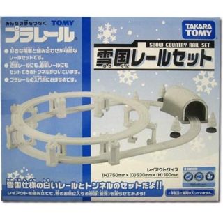 タカラトミー(Takara Tomy)の最終値下げ プラレール博限定 雪国レールセット 白 おまけあり(電車のおもちゃ/車)