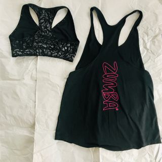 ズンバ(Zumba)の【最終値下げ】Zumbaウェア タンクトップ ブラ セット M Zumba (ダンス/バレエ)