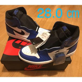 ナイキ(NIKE)の【限定・未使用】NIKE Air Jordan1 gameroyal 28.0㎝(スニーカー)