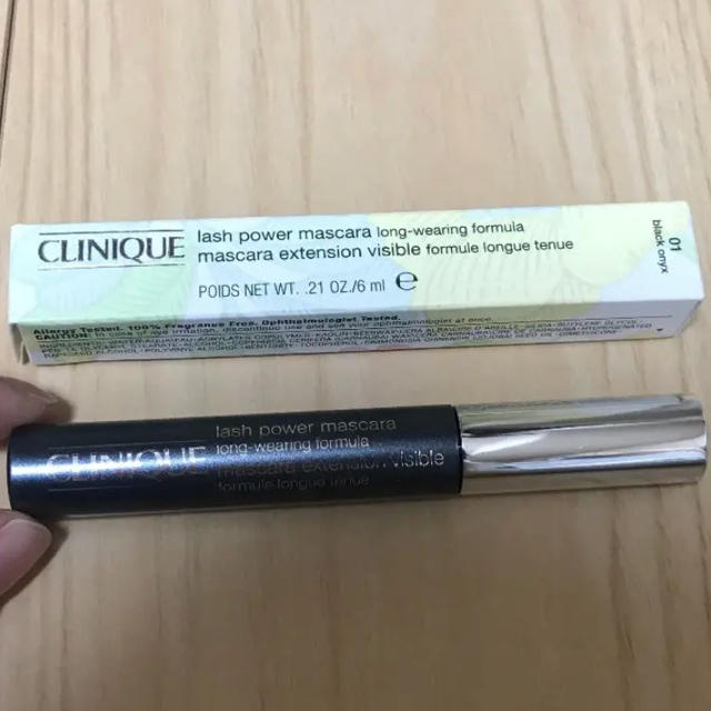 CLINIQUE(クリニーク)の新品未開封 クリニーク マスカラ ブラック コスメ/美容のベースメイク/化粧品(マスカラ)の商品写真