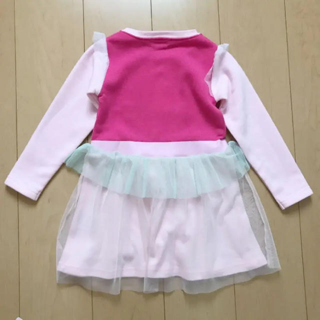 新品♡プリキュア ワンピース/カード付き/キュアエール 110cm キッズ/ベビー/マタニティのキッズ服女の子用(90cm~)(ワンピース)の商品写真