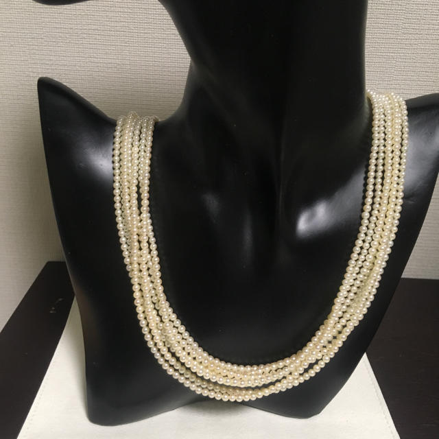 MIKIMOTO - 【貴重なレア商品】ミキモトベビーパールネックレス7連55cm