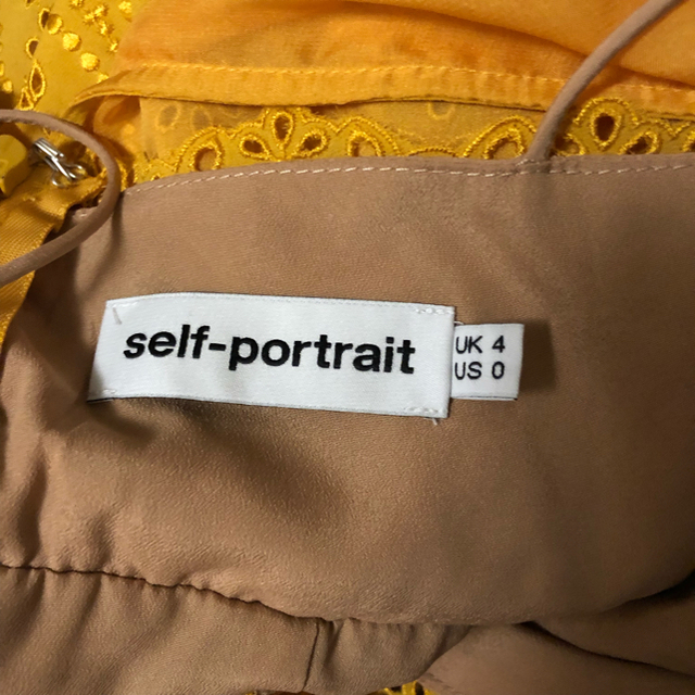 SELF self portrait ワンピースの通販 by mini's shop｜セルフポートレイトならラクマ PORTRAIT - 新作 日本製在庫