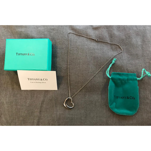 ティファニー カラー バイザヤード ネックレス Pt950 レディース TIFFANY&Co. [美品]  【ジュエリー】