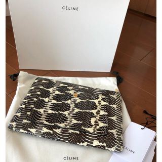 セフィーヌ(CEFINE)の定価の60%オフCelineセリーヌ完売クラッチバッグパイソン(クラッチバッグ)