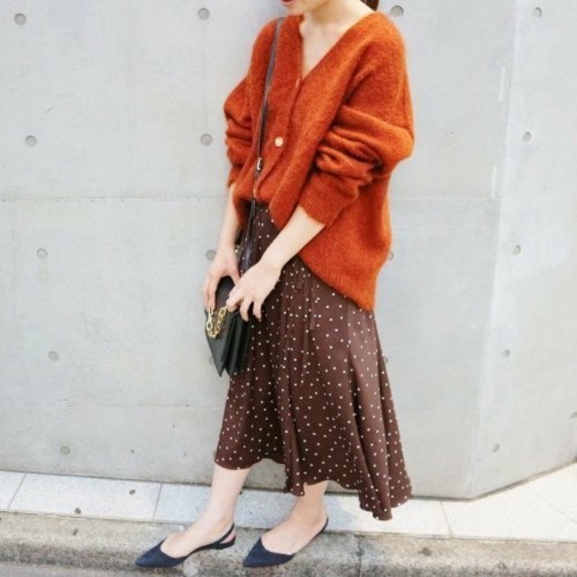 IENA(イエナ)のIENA ドットスカート レディースのスカート(ロングスカート)の商品写真