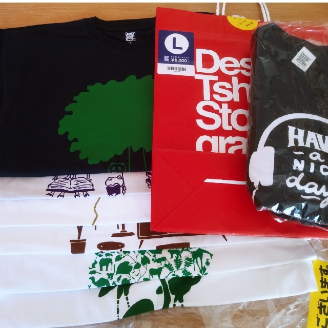 Design Tshirts Store graniph(グラニフ)のグラニフ　福袋　Lｻｲｽﾞ メンズのトップス(Tシャツ/カットソー(半袖/袖なし))の商品写真