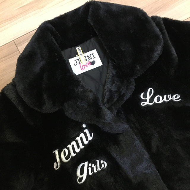 JENNI(ジェニィ)の【スッコ様専用です】jenni love  ファーコート size 150cm キッズ/ベビー/マタニティのキッズ服女の子用(90cm~)(コート)の商品写真