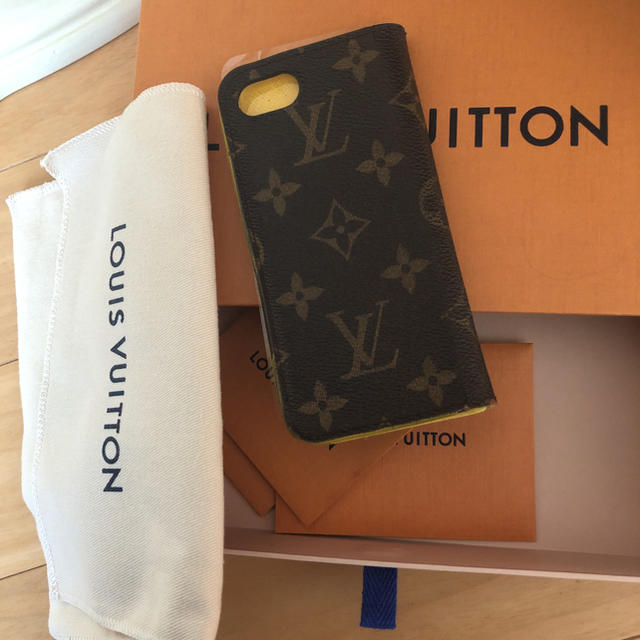 i phone7plus ケース / LOUIS VUITTON - 確実正規品 iPhoneケース ルイヴィトン 手帳の通販 by かりん｜ルイヴィトンならラクマ