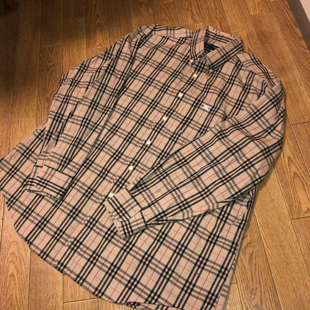 専用 BURBERRY チェックシャツ メンズ トップス mizudo.com