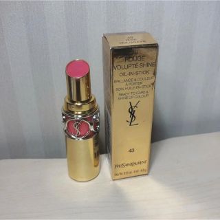 イヴサンローランボーテ(Yves Saint Laurent Beaute)の美品 YSL ヴォリュプテシャイン43(口紅)