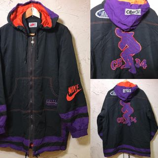 ナイキ(NIKE)のナイキ ナイロンジャケット 中綿 cb チャールズバークレー 90s(ナイロンジャケット)