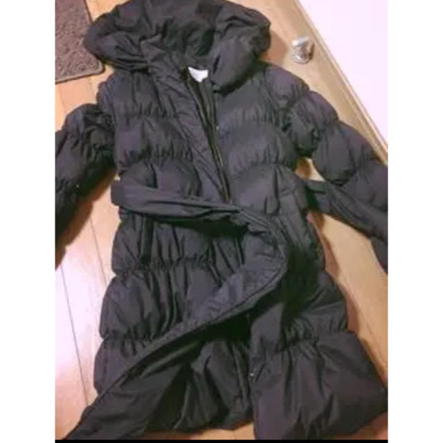 MIIA(ミーア)のミーア リボンカバーダウンコート レディースのジャケット/アウター(ダウンコート)の商品写真