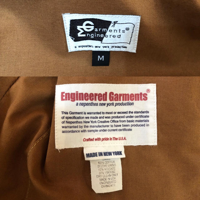 Engineered Garments(エンジニアードガーメンツ)のEngineered Garments ジャケット Msize   メンズのジャケット/アウター(テーラードジャケット)の商品写真