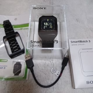 ソニー(SONY)のSONY Smart Watch3 SWR50+コアホルダー+おまけ(腕時計(デジタル))