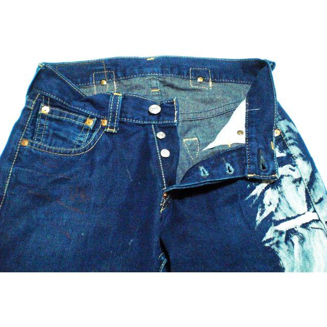 Levi's - リーバイス902 W31 希少 ペイント柄 シンチバック Levi's - リーバイス902 W31 希少 ペイント柄 シンチバック