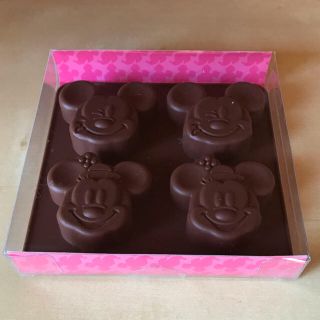 ディズニー(Disney)の【新品未使用】ディズニー ミッキー&ミニー チョコレート型(調理道具/製菓道具)