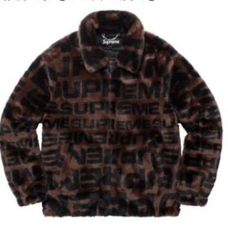 シュプリーム(Supreme)の半タグつき Supreme Faux Fur Repeater Bomber (ブルゾン)