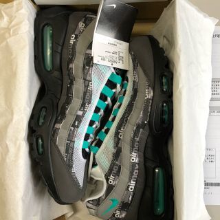 ナイキ(NIKE)のNIKE AIR MAX 95 ATMOS  CLEAR JADE 26.5㎝(スニーカー)