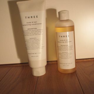 スリー(THREE)のTHREE シャンプー＆コンディショナー(ヘアケア)