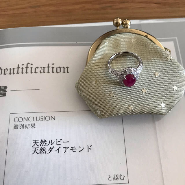 ルビー 指輪 レディースのアクセサリー(リング(指輪))の商品写真