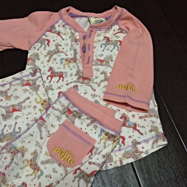 gelato pique(ジェラートピケ)の ジェラートピケ セットアップ 80㎝ キッズ/ベビー/マタニティのキッズ服女の子用(90cm~)(その他)の商品写真