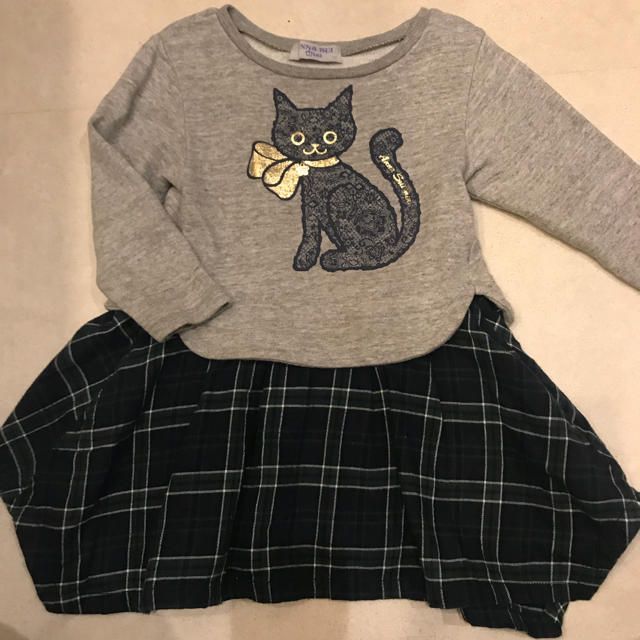 ANNA SUI mini(アナスイミニ)のアナスイミニ  100 ワンピース キッズ/ベビー/マタニティのキッズ服女の子用(90cm~)(ワンピース)の商品写真