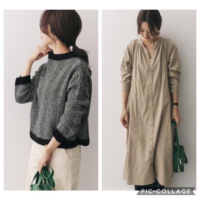 aki48様専用】ボトルネックジャガードニットBLACK www.mediacommerce.ec