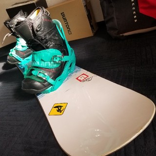 バートン(BURTON)の15ワックス塗って発送もできます！BURTON SALOMON 13万！(ボード)