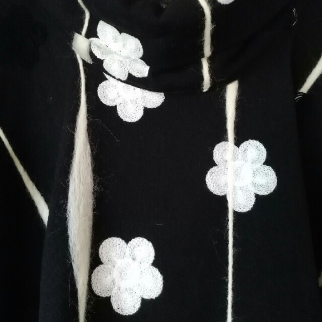 花刺繍コクーンワンピース 1