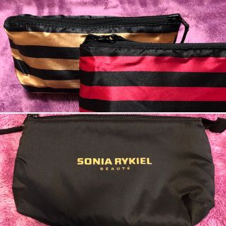 ソニアリキエル(SONIA RYKIEL)のソニアリキエル ノベルティ ポーチ リバーシブルポーチ2点(ポーチ)