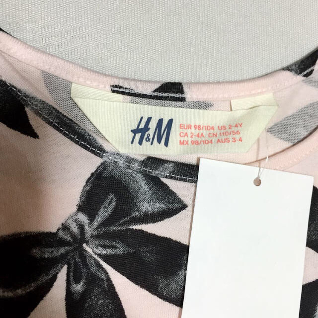 H&M(エイチアンドエム)のかなパンダ様 専用♡ワンピース 2点 キッズ/ベビー/マタニティのキッズ服女の子用(90cm~)(その他)の商品写真