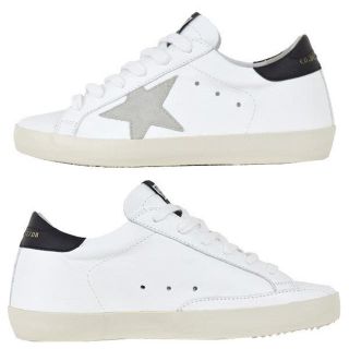 ゴールデングース(GOLDEN GOOSE)のGOLDEN GOOSE  SUPERSTAR スニーカー/ホワイト×ブラック(スニーカー)