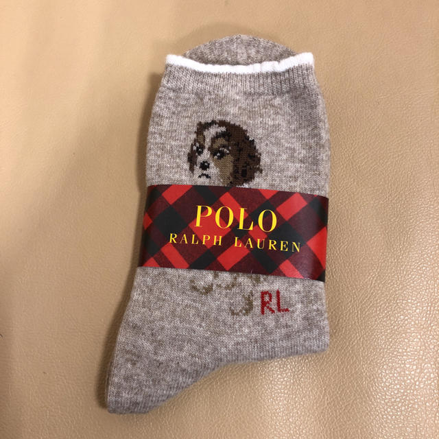 POLO RALPH LAUREN(ポロラルフローレン)の【値下げ】新品 女性 POLO ポロラルフローレン 毛ソックス 日本製 レディースのレッグウェア(ソックス)の商品写真