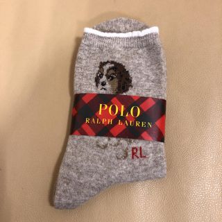 ポロラルフローレン(POLO RALPH LAUREN)の【値下げ】新品 女性 POLO ポロラルフローレン 毛ソックス 日本製(ソックス)