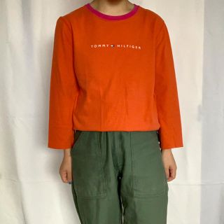 トミーヒルフィガー(TOMMY HILFIGER)のTOMMY HILFIGER 長袖TEE(Tシャツ/カットソー(七分/長袖))