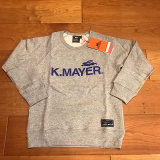 クリフメイヤー(KRIFF MAYER)の【新品】クリフメイヤー  ブランドロゴプリントスウェット(140)(Tシャツ/カットソー)