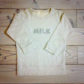 ミルク(MILK)のMILKロゴカットソー(Tシャツ(長袖/七分))