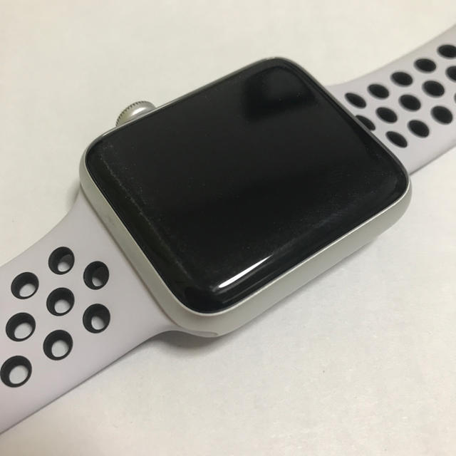 Apple(アップル)のApple Watch series3 42mm GPSモデル シルバー メンズの時計(腕時計(デジタル))の商品写真