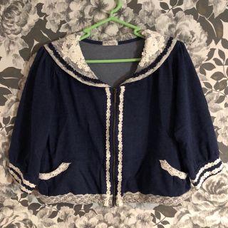 アクシーズファム(axes femme)の本日ご購入300円OFF★axes femme 美品 セーラーカットブルゾン (ブルゾン)