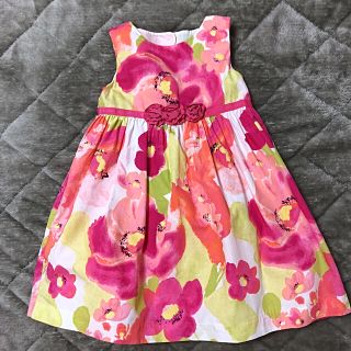 ジンボリー(GYMBOREE)のGYMBOREE 花柄ワンピース 約100〜110cm(ワンピース)