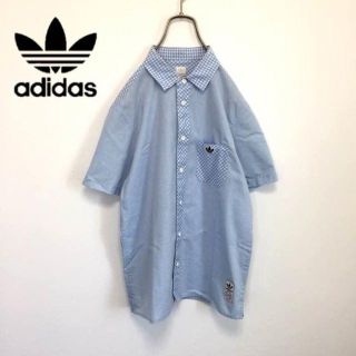 アディダス(adidas)の【美品】adidas　アディダス　オリジナルス　チェックシャツ(シャツ)