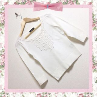 ジャスグリッティー(JUSGLITTY)のジャスグリッティー♡フリルカットソー(カットソー(半袖/袖なし))