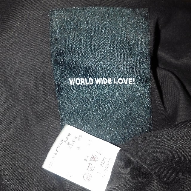 WORLD WIDE LOVE!(ワールドワイドラブ)の値下げしました！WORLD WIDE LOVE! ジャンパー メンズのジャケット/アウター(レザージャケット)の商品写真