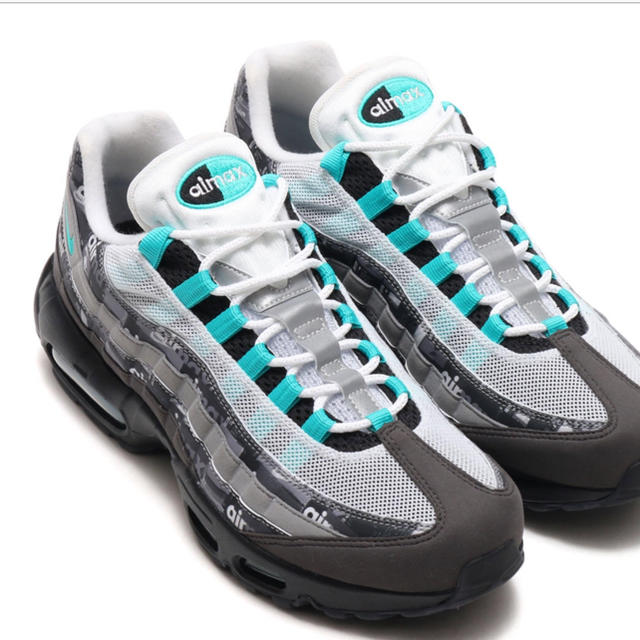 atmos(アトモス)の本日限定 NIKE Air max95×atmos JADE 27.5cm メンズの靴/シューズ(スニーカー)の商品写真