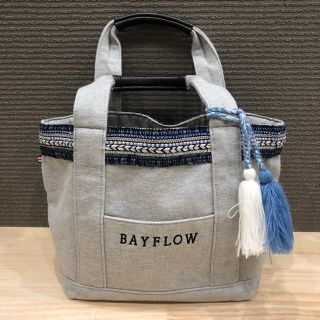 即購入OK! BAYFLOW ベイフロー トートバック グレー系(トートバッグ)