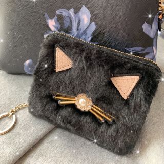 ケイトスペードニューヨーク(kate spade new york)の【kate spade】♠️限定品キーリング付カードコインケース(コインケース)