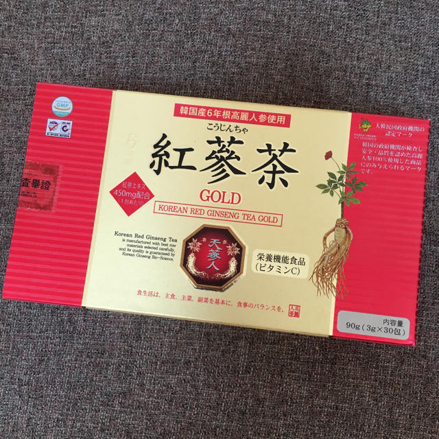 紅蔘茶(こうじんちゃ) gold 食品/飲料/酒の健康食品(健康茶)の商品写真