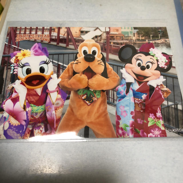 Disney(ディズニー)のディズニー スペシャルフォト お正月 ミニデジプル エンタメ/ホビーのコレクション(印刷物)の商品写真